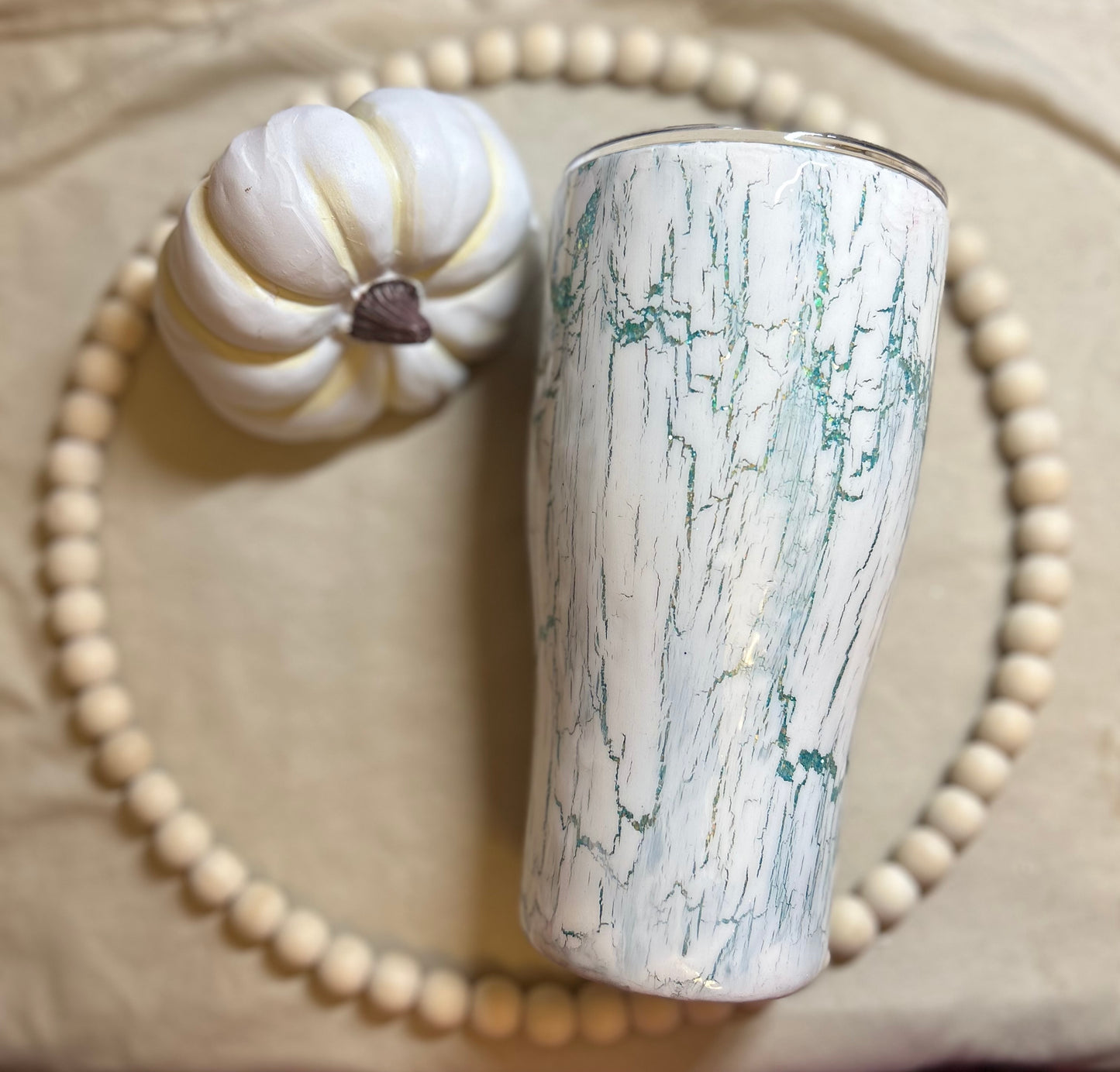 Faith crackle tumbler
