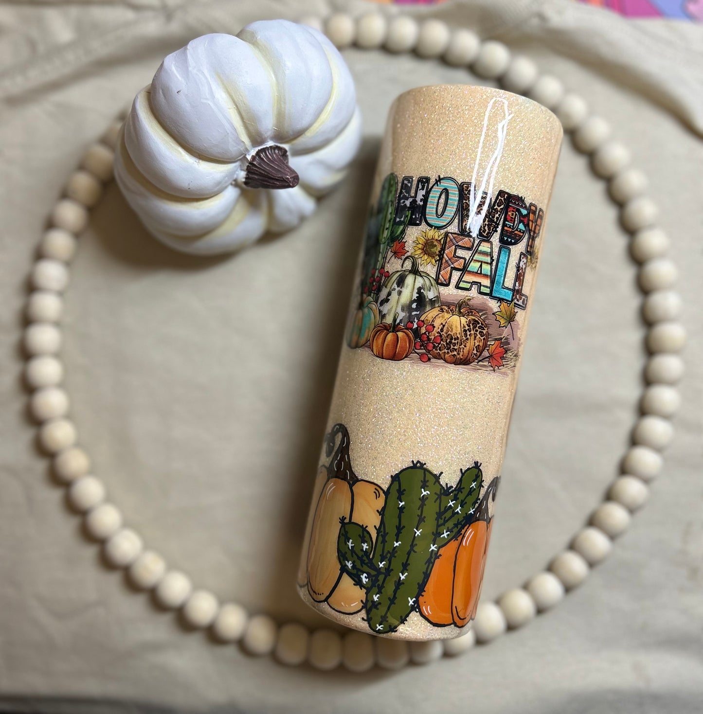 Howdy Fall- Hand painted