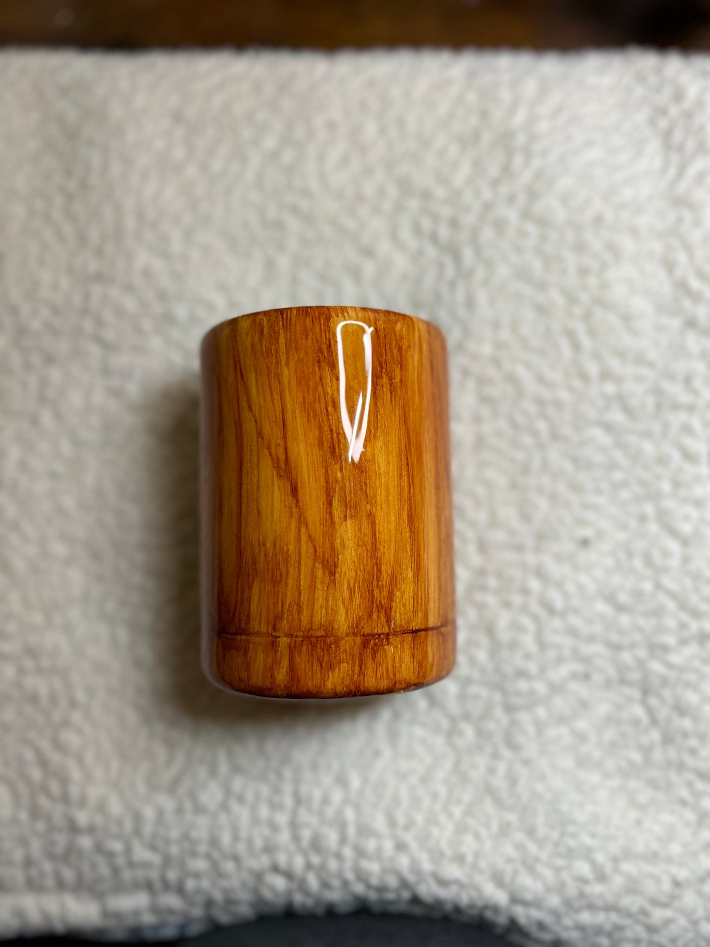 Wood grain deer