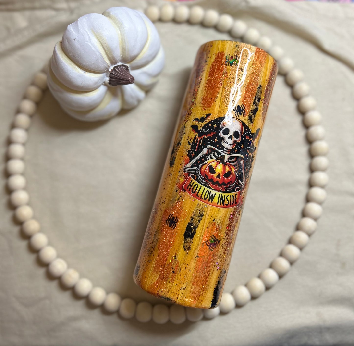 Hollow inside Halloween tumbler