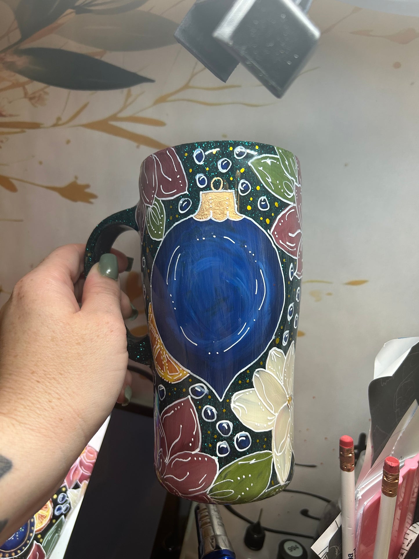 Hand painted Christmas