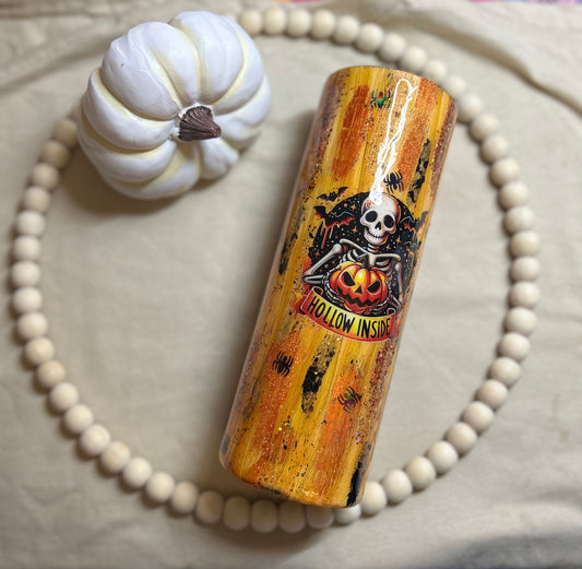 Hollow inside Halloween tumbler