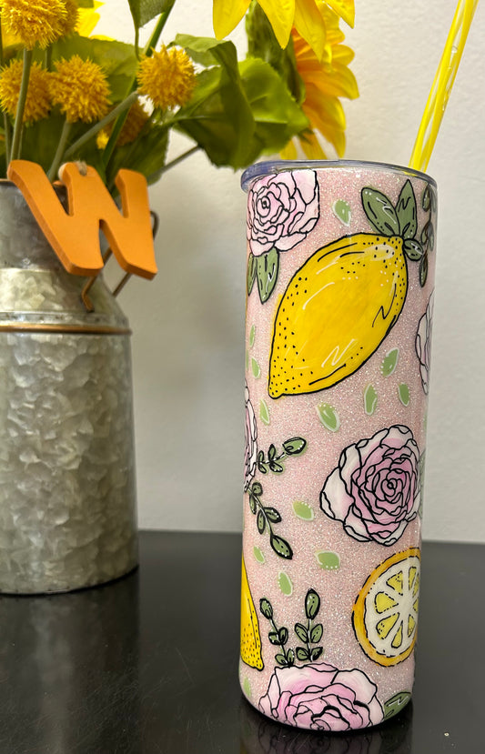Custom Hand Painted Tumbler